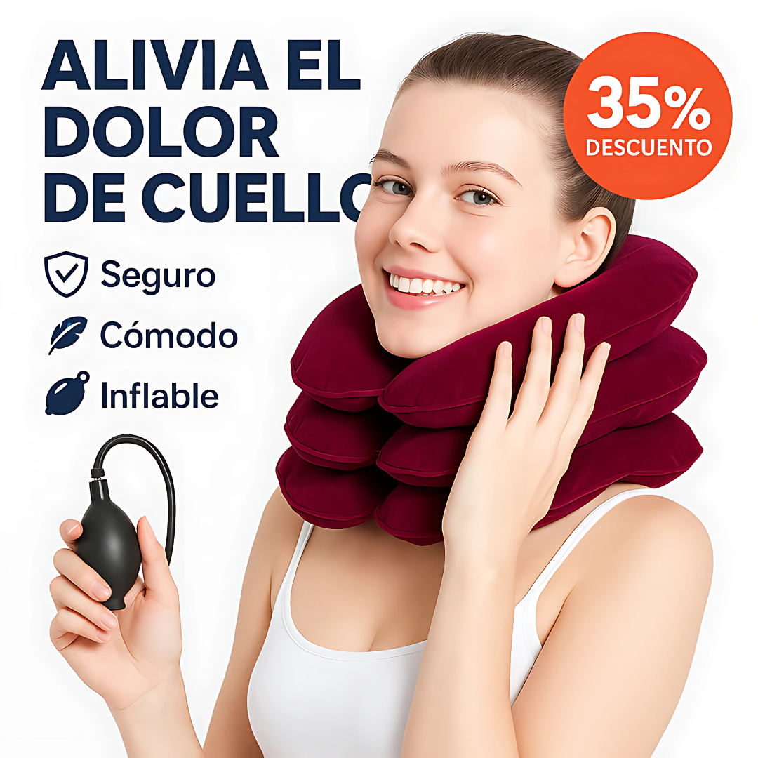 Cojín CerviCalm™ - Alivia la presión en tu cuello en minutos: relájate en casa o donde estés.
