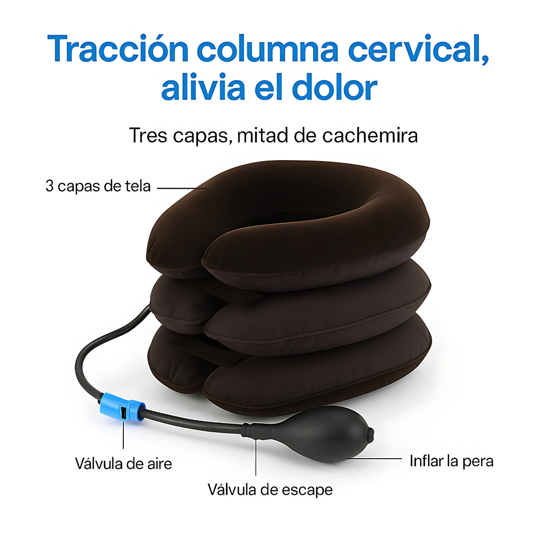Cojín CerviCalm™ - Alivia la presión en tu cuello en minutos: relájate en casa o donde estés.
