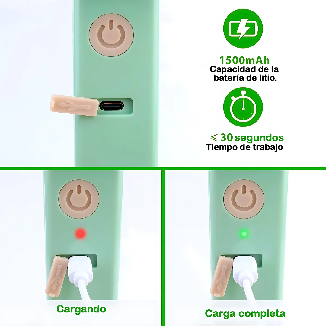 Cortador Eléctrico SlicePro™ 4 en 1 - Ahorra tiempo en la cocina: pica, ralla y tritura sin esfuerzo.