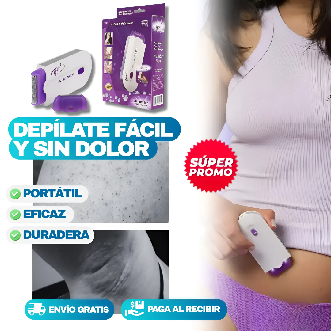 Depiladora Finishing Touch YES - Suavidad duradera sin dolor ni complicaciones