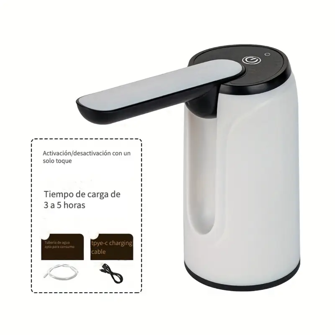 Dispensador EasyPump – Presiona, bebe y disfruta sin complicaciones.