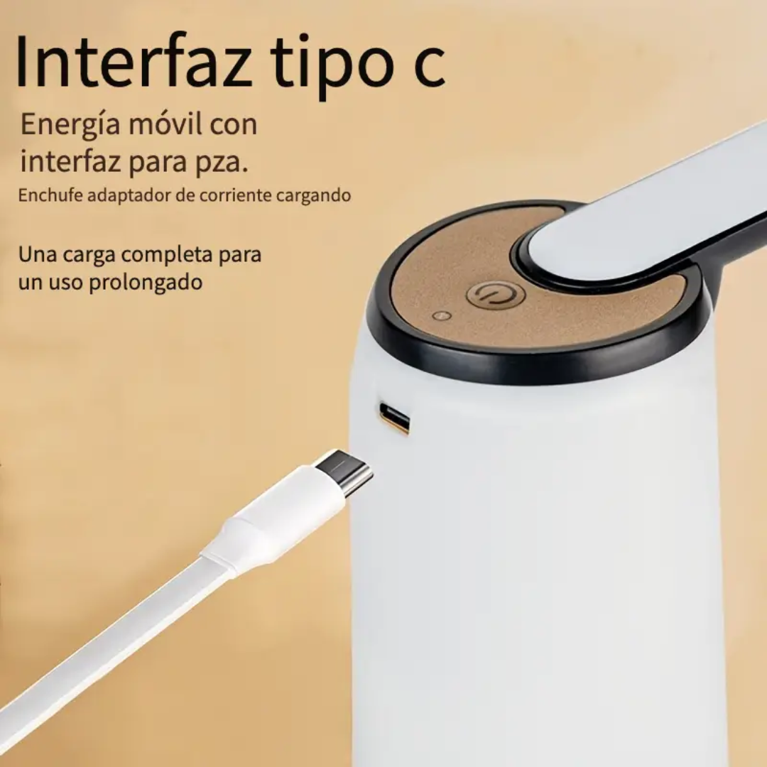 Dispensador EasyPump – Presiona, bebe y disfruta sin complicaciones.