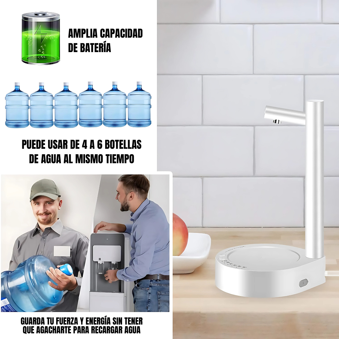 Dispensador DeskFlow - Disfruta de agua fresca y accesible directamente en tu escritorio.