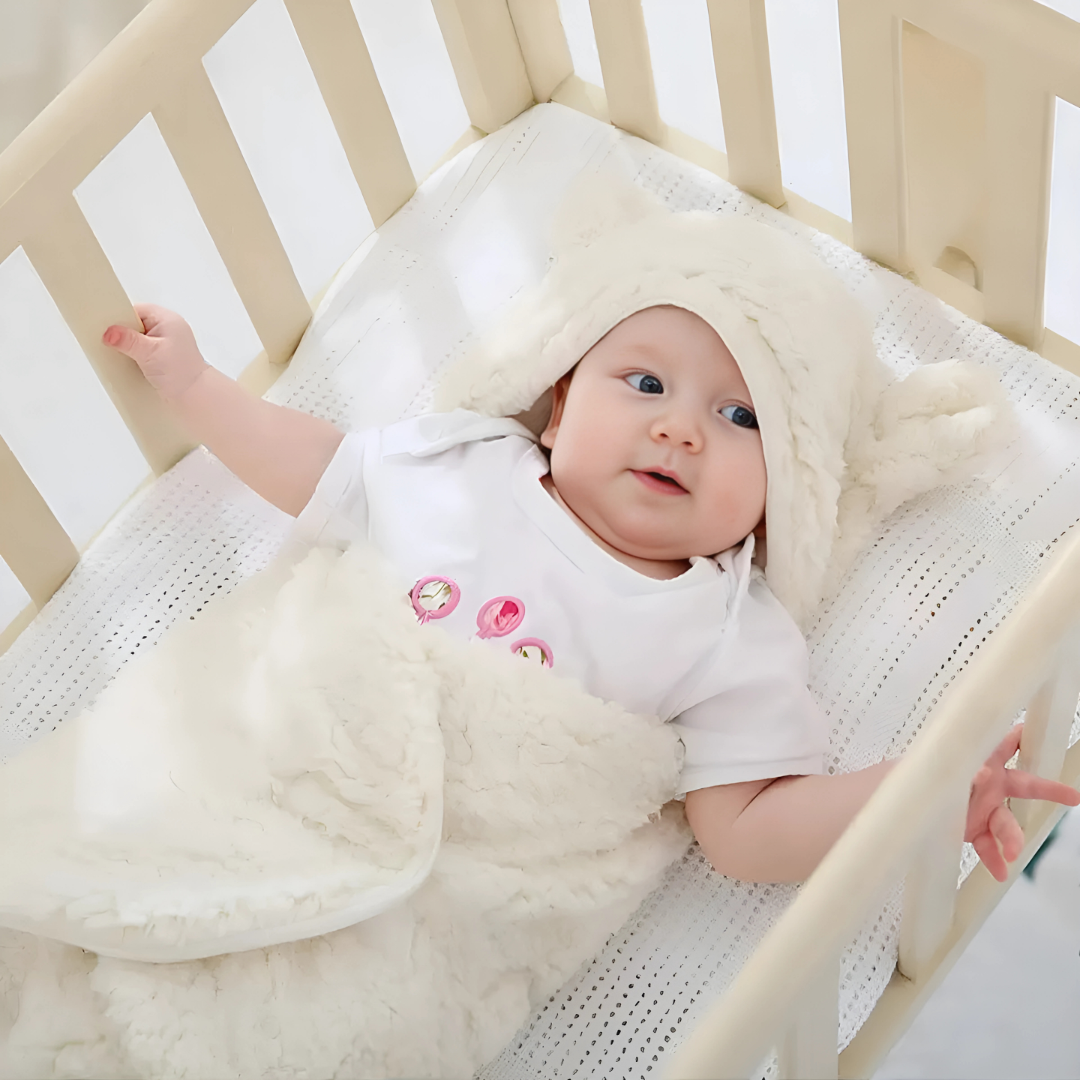 Edredón SnuggleCub™ para bebés - Protección, ternura y abrigo: todo lo que tu pequeño necesita desde el primer día.
