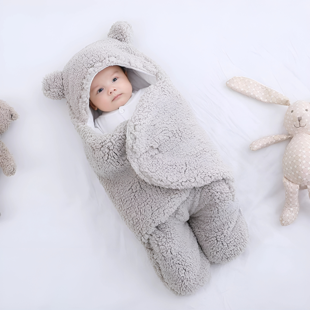 Edredón SnuggleCub™ para bebés - Protección, ternura y abrigo: todo lo que tu pequeño necesita desde el primer día.