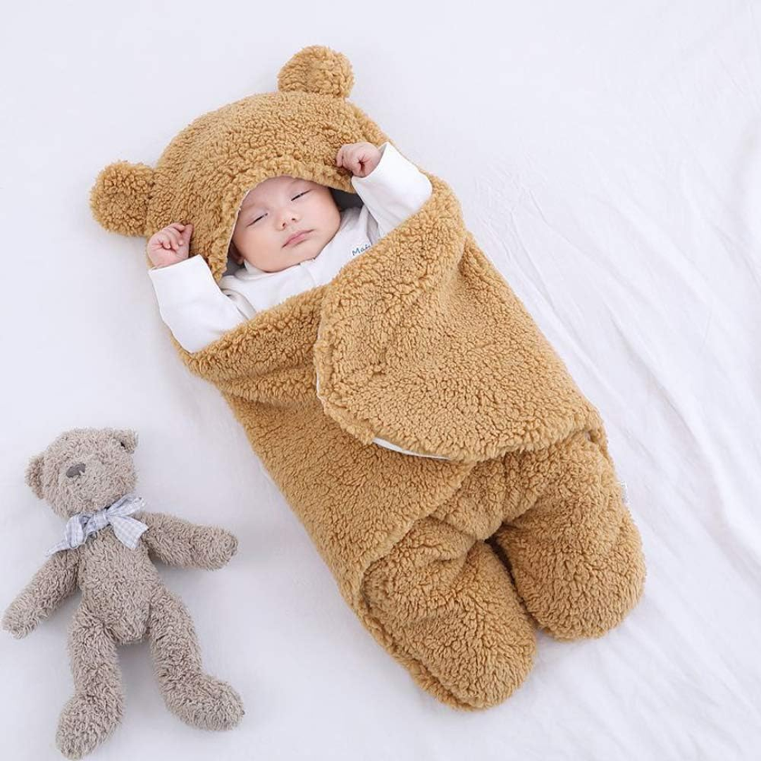 Edredón SnuggleCub™ para bebés - Protección, ternura y abrigo: todo lo que tu pequeño necesita desde el primer día.