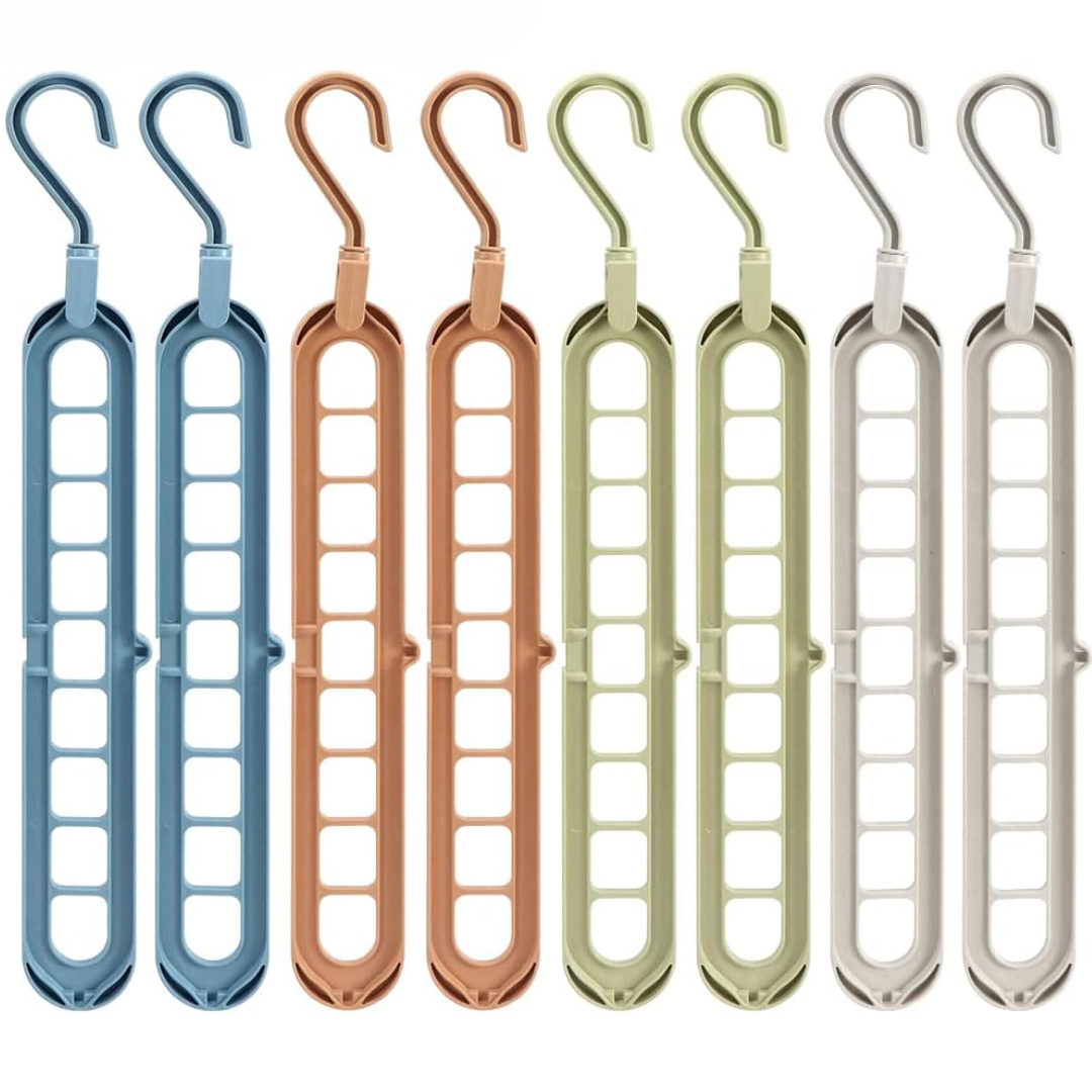 Percha HangMaster (Paquete x5 Unds.) - Menos caos, más claridad: la solución inteligente para tu ropa.