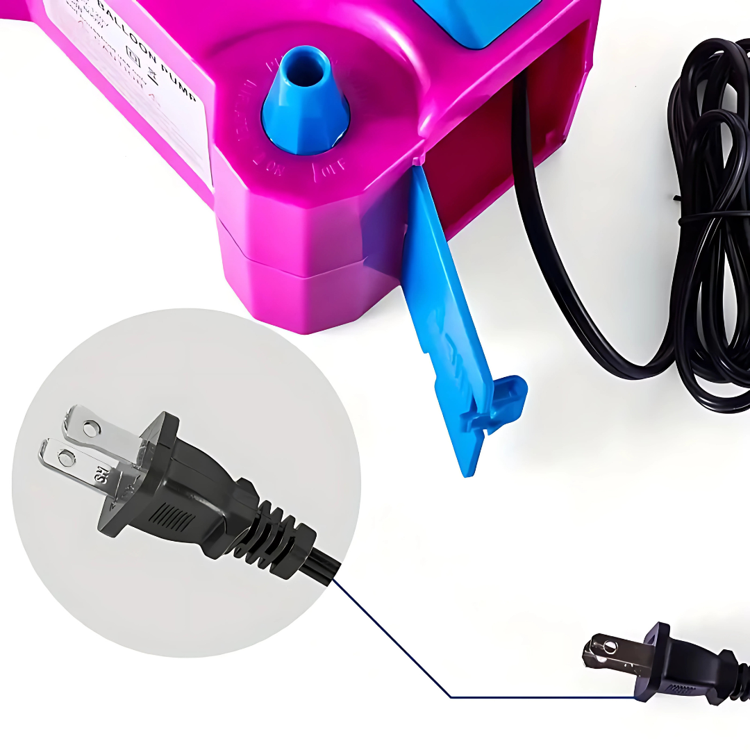 Inflador Automático PartyPuff - ¡Infla tus globos en segundos y ahorra tiempo para disfrutar la fiesta!