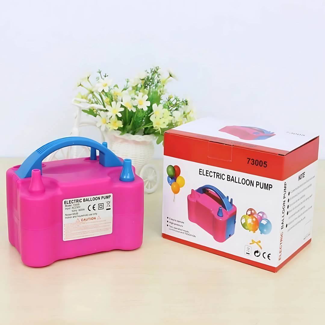 Inflador Automático PartyPuff - ¡Infla tus globos en segundos y ahorra tiempo para disfrutar la fiesta!
