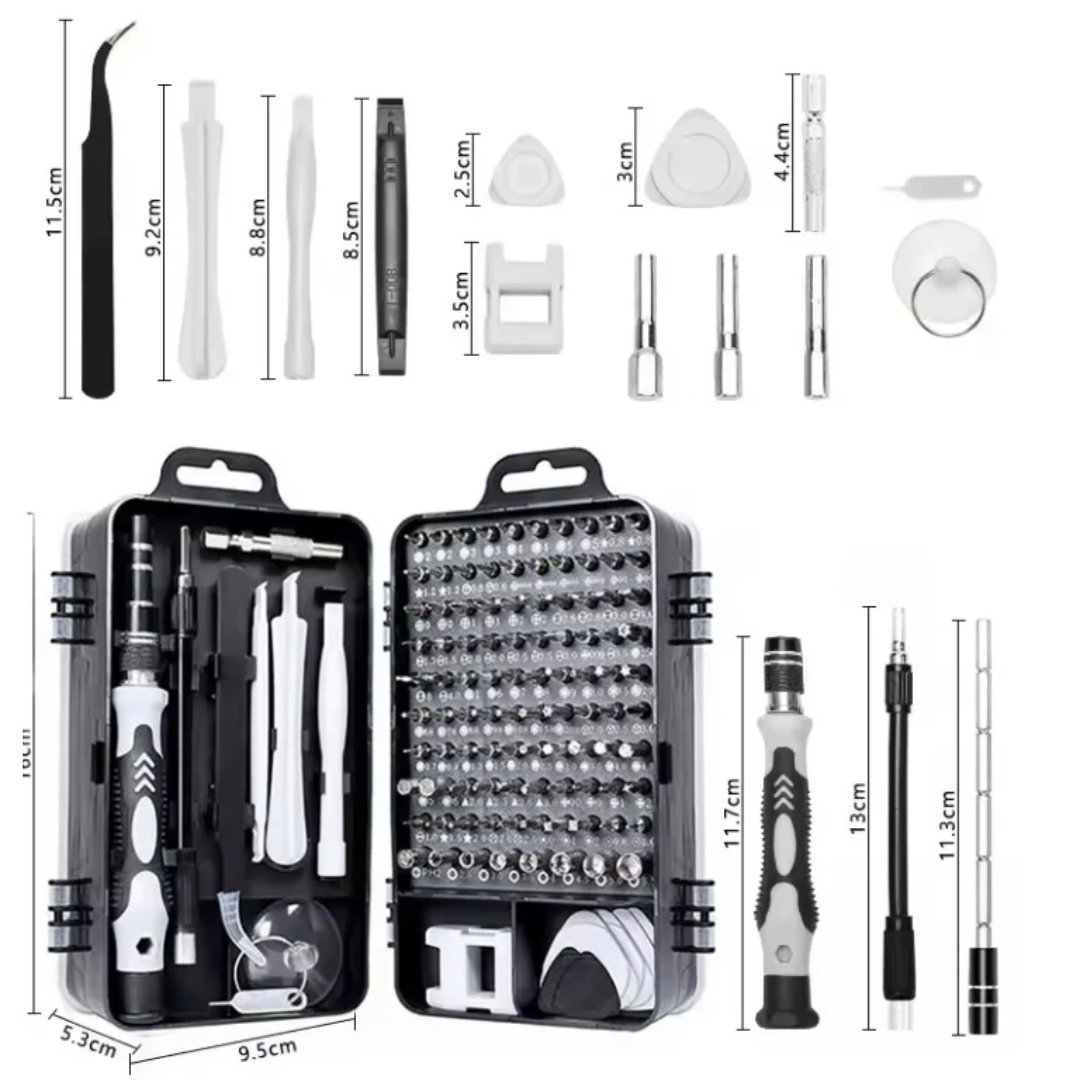 Kit 115 Piezas FixMaster Pro - Pequeño en tamaño, enorme en soluciones.