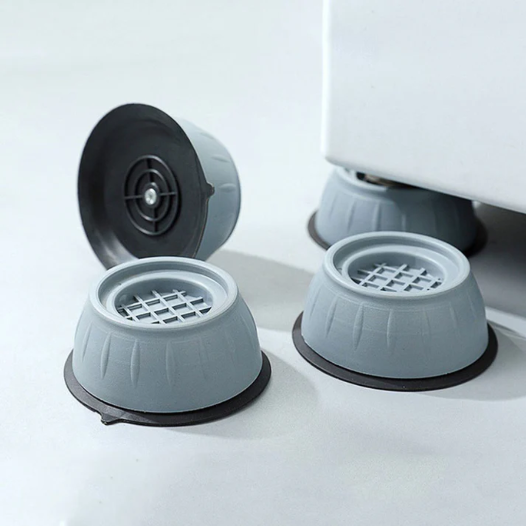 Almohadillas AntiShock Pads – Tu lavadora estable y silenciosa, siempre.