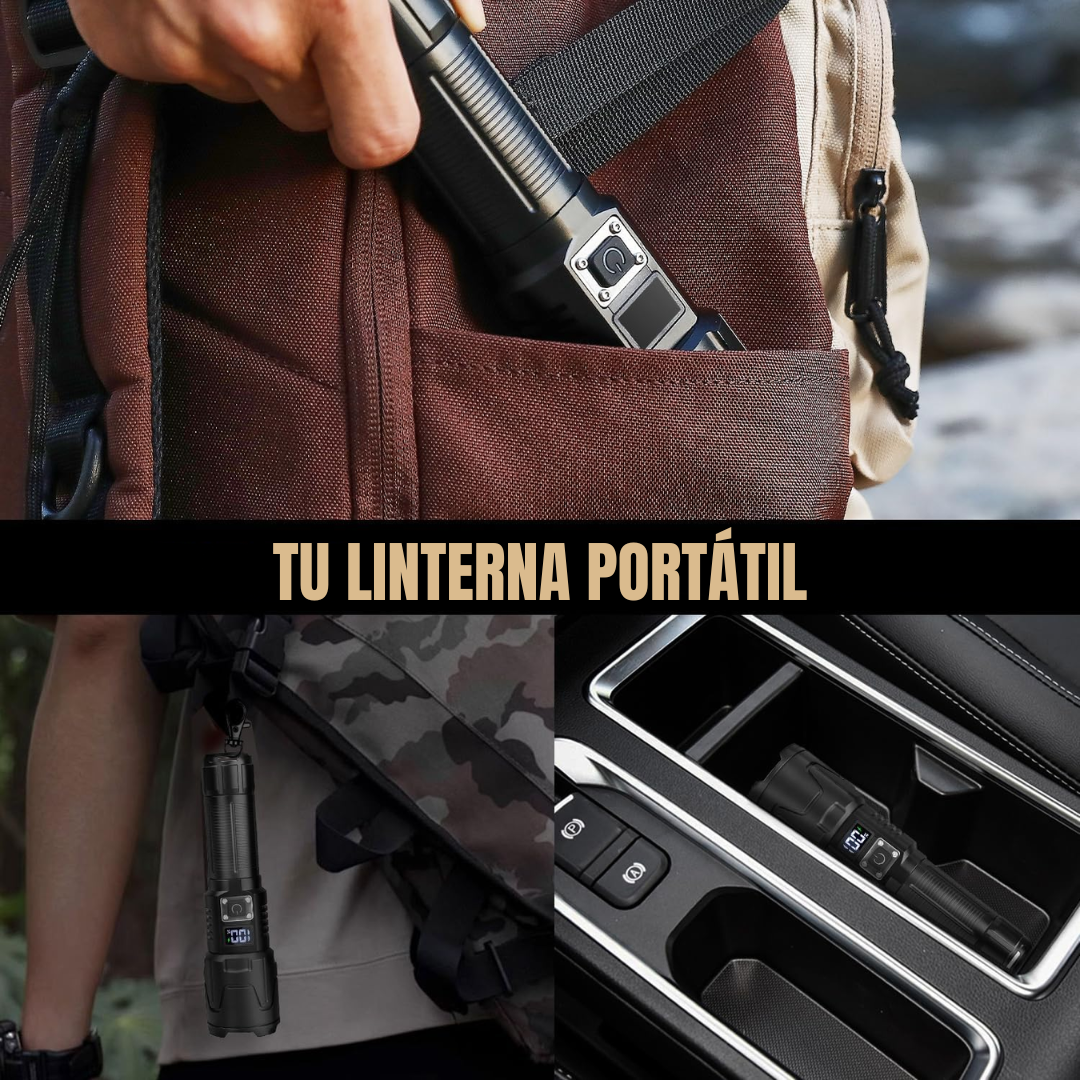 Kit TorchGrip Survival  (Linterna táctica + Llave inglesa 8 en 1)