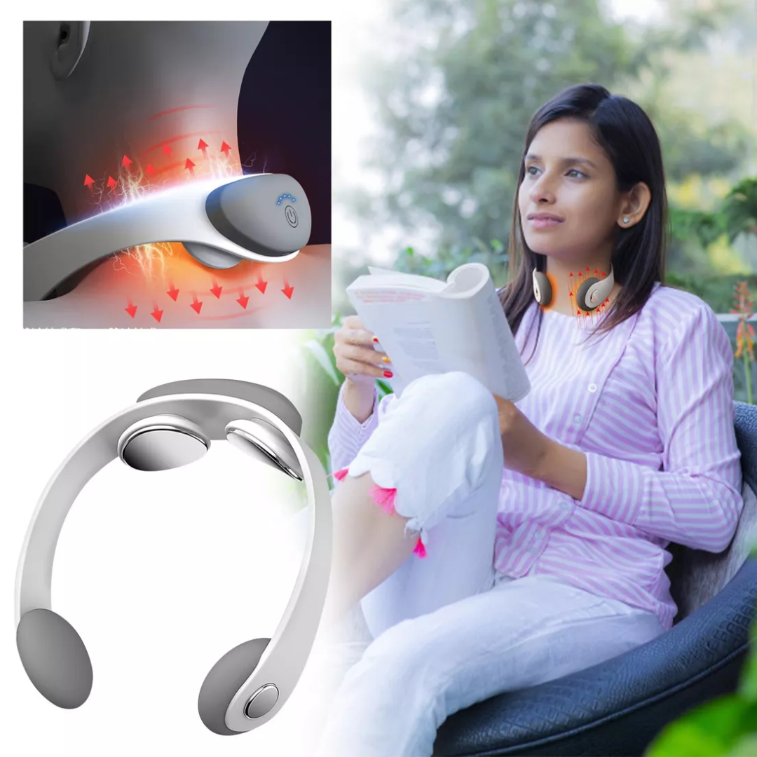 Masajeador FlexiNeck 360 - Alivia el dolor cervical y recupera tu bienestar cada día.