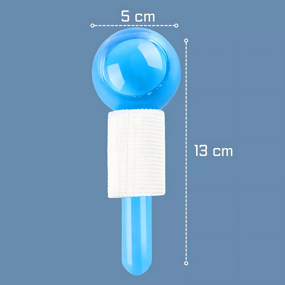 Masajeador IceBloom - Reduce la hinchazón y dile adiós a las ojeras en minutos.