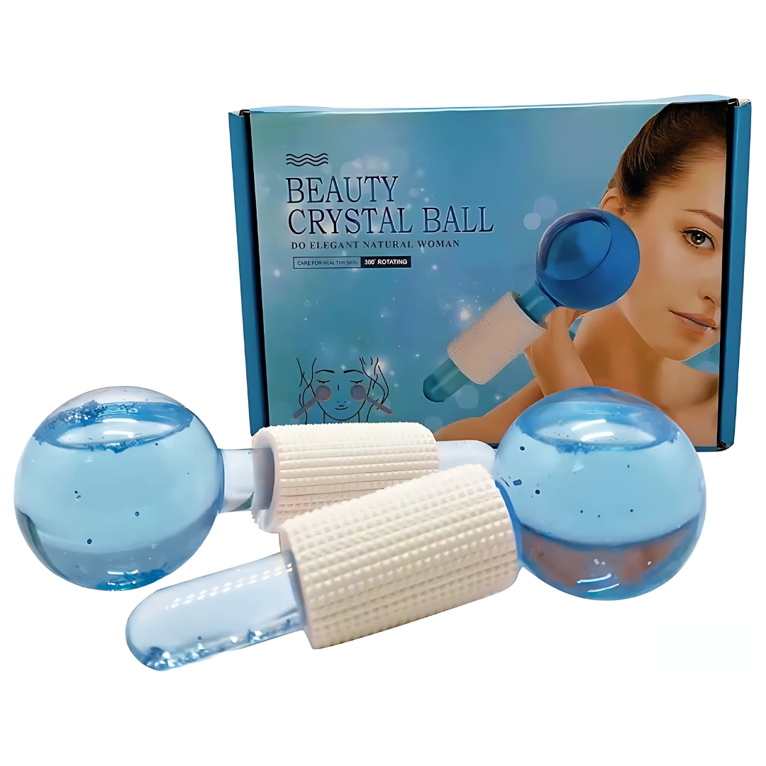 Masajeador IceBloom - Reduce la hinchazón y dile adiós a las ojeras en minutos.