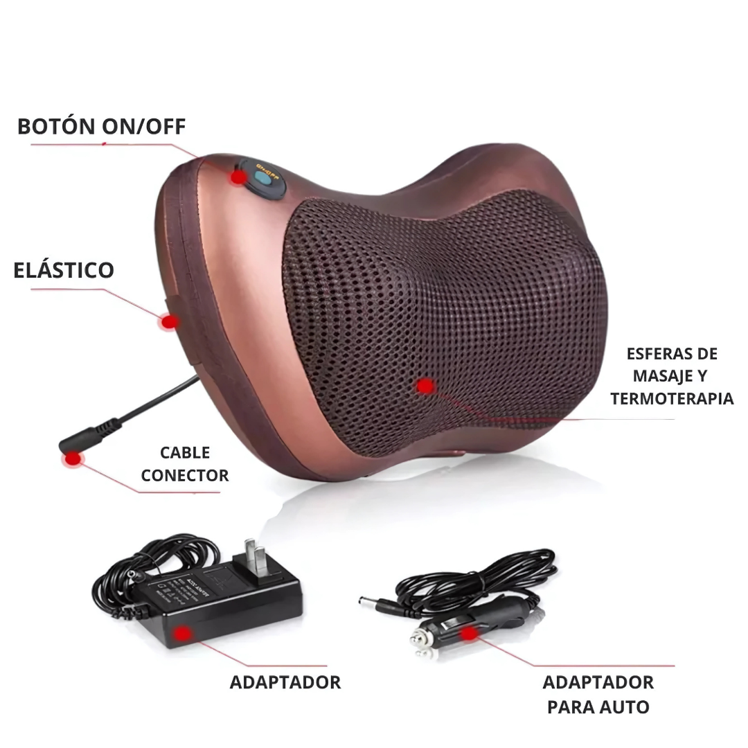Masajeador de Cuello ComfortPulse - Tu terapista personal, donde y cuando lo necesites.