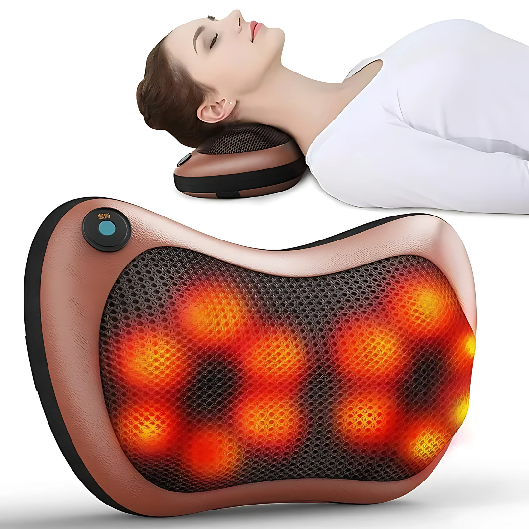 Masajeador de Cuello ComfortPulse - Tu terapista personal, donde y cuando lo necesites.