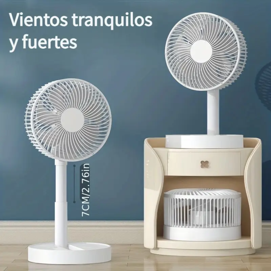 FoldCool - El ventilador que también sostiene tus momentos.