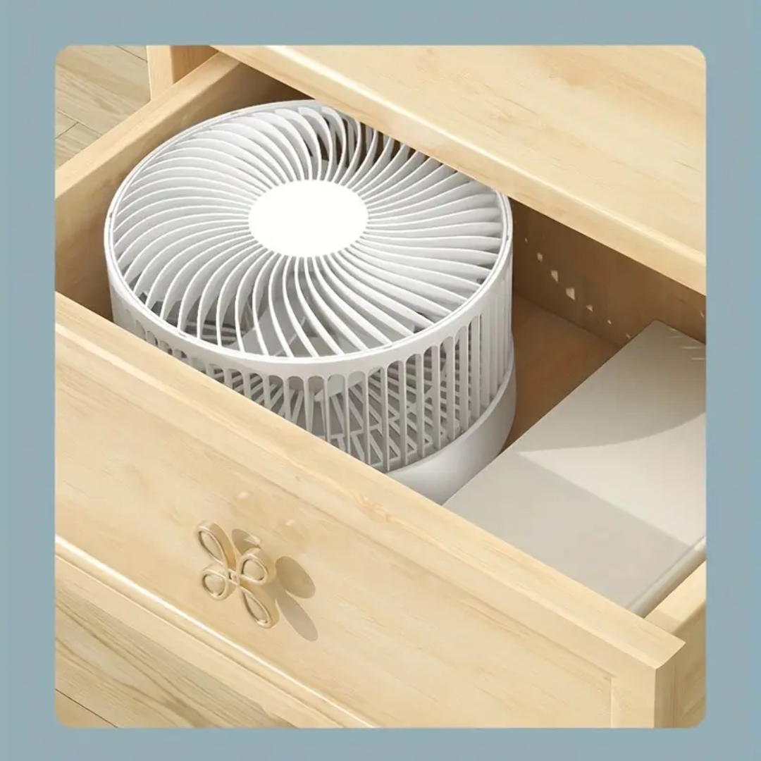 FoldCool - El ventilador que también sostiene tus momentos.