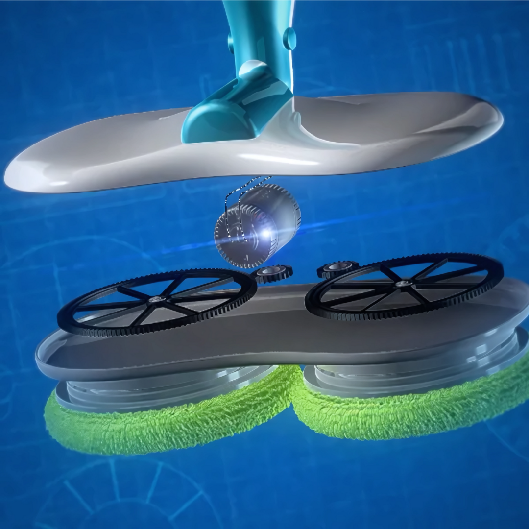 Trapeador Eléctrico Hurricane Floating Mop - Ahorra tiempo y energía en cada limpieza.