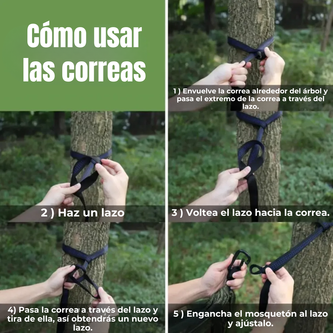 Nomad Hammock Pro – Duerme seguro, descansa sin intrusos.