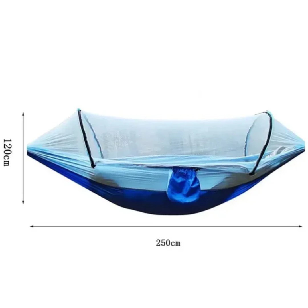 Nomad Hammock Pro – Duerme seguro, descansa sin intrusos.