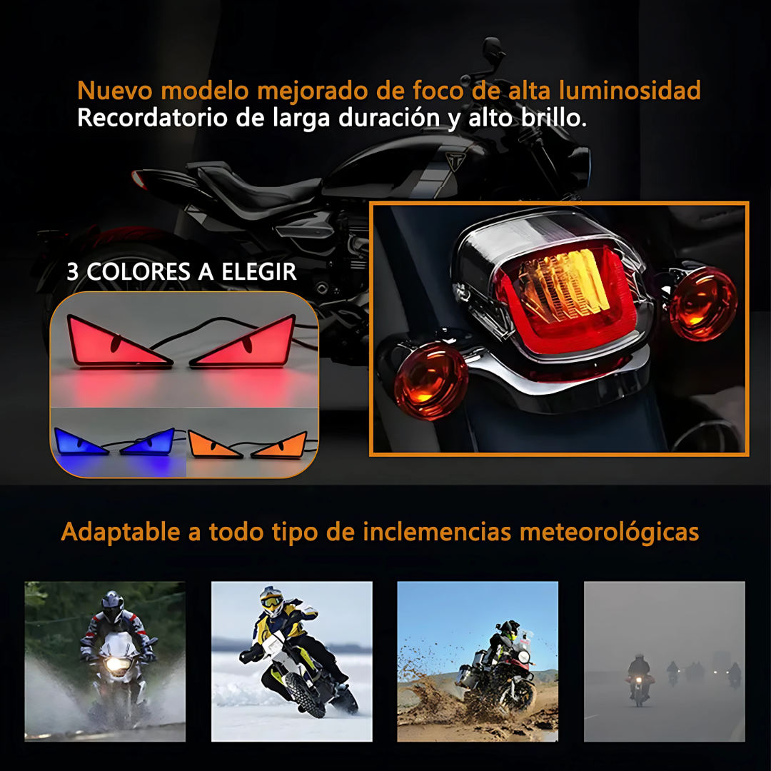 Ojos LED Para Motos – Convierte tu moto en una máquina imparable