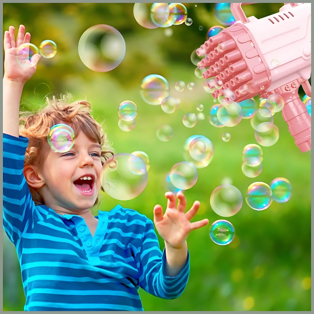 Pistola de Burbujas MagicFoam™ - Convierte cualquier día en una aventura mágica