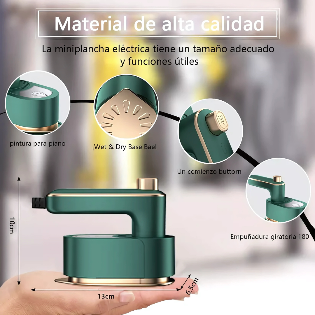 PLANCHA PORTÁTIL – Planchado rápido y práctico en cualquier lugar