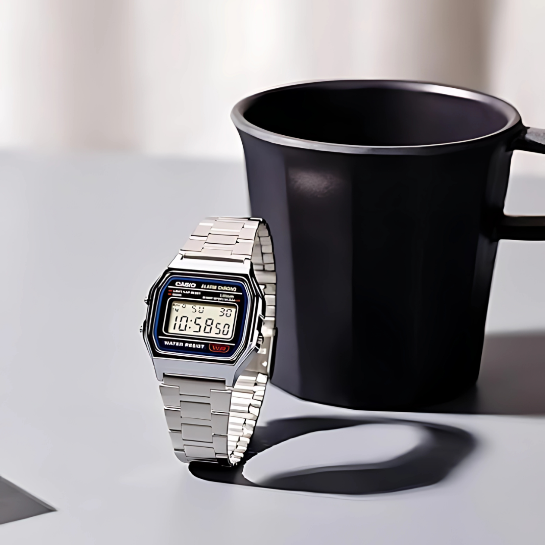 Reloj Casio A158WA™ – Estilo clásico con resistencia moderna