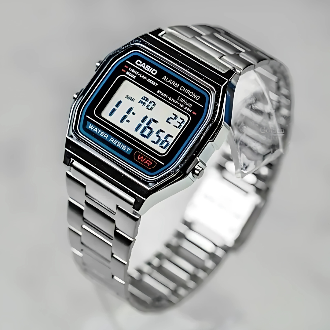 Reloj Casio A158WA™ – Estilo clásico con resistencia moderna