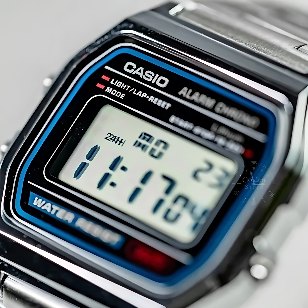 Reloj Casio A158WA™ – Estilo clásico con resistencia moderna