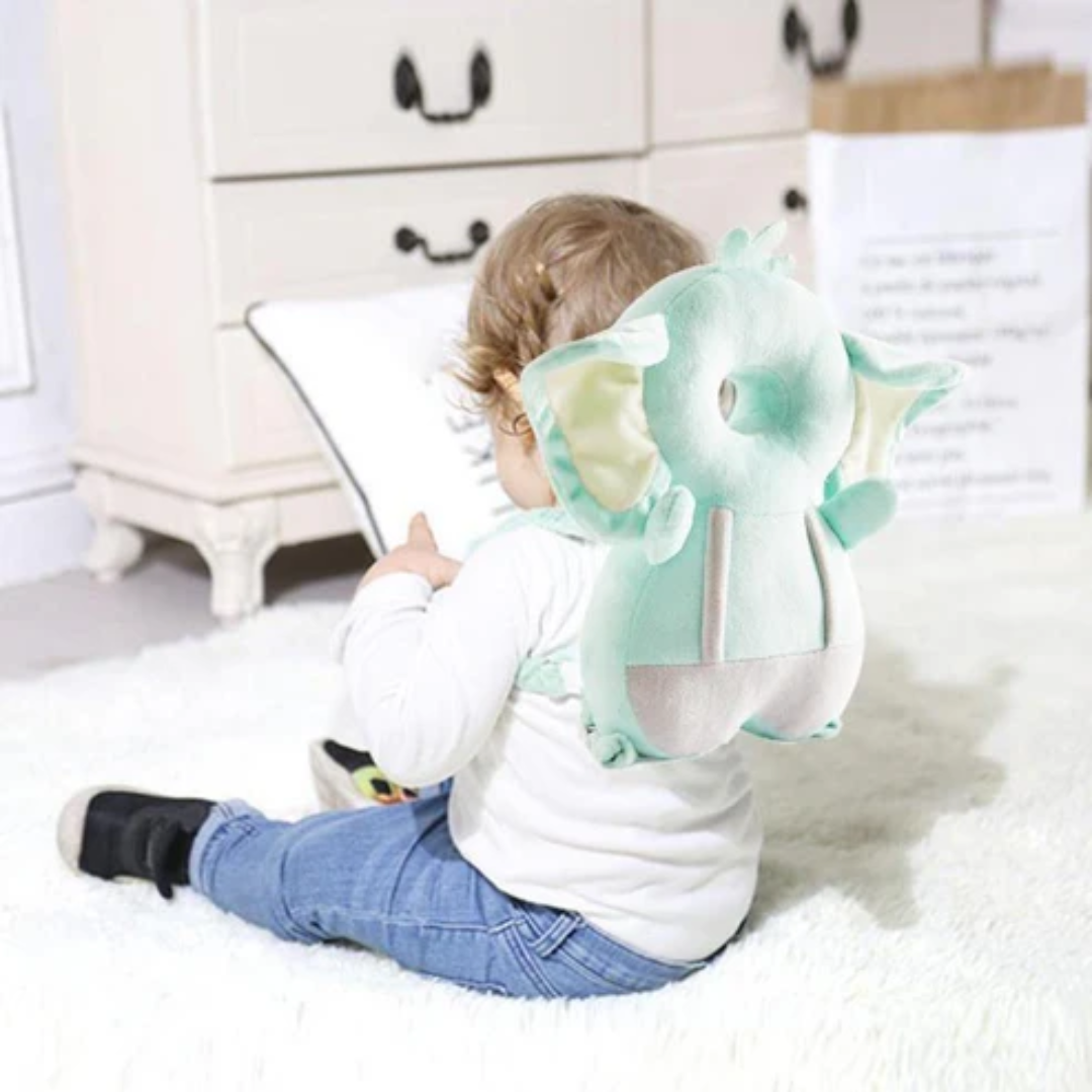 Cojín protector BabySafe (Azul celeste) - Tu bebé seguro en cada aventura