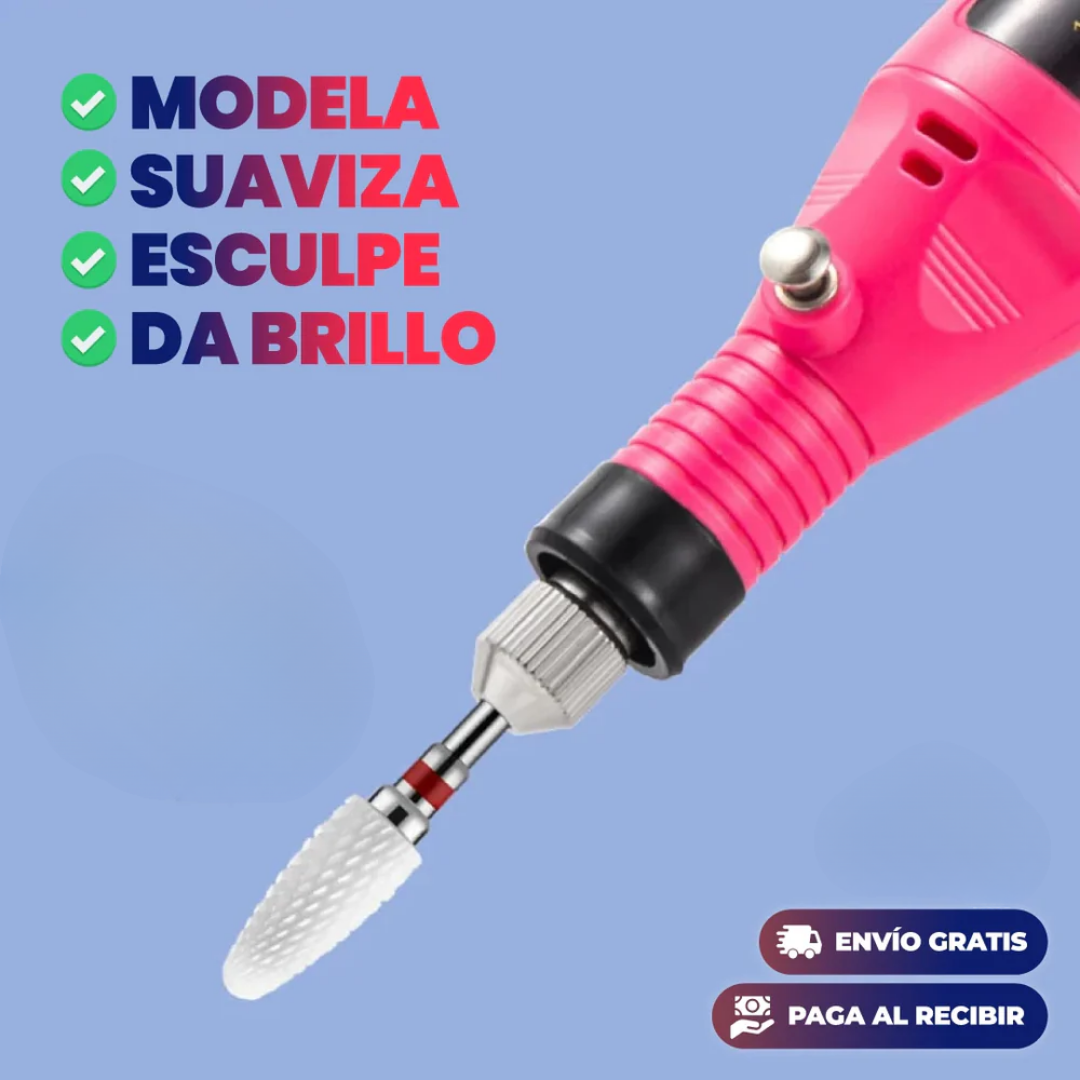 Pulidor ShineCraft Mini - Uñas suaves, sin esfuerzo
