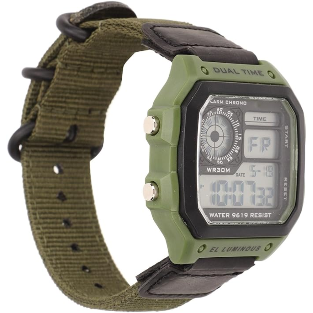 Reloj Militar Táctico - Diseñado para resistir golpes y agua: el reloj que te sigue el ritmo sin rendirse.
