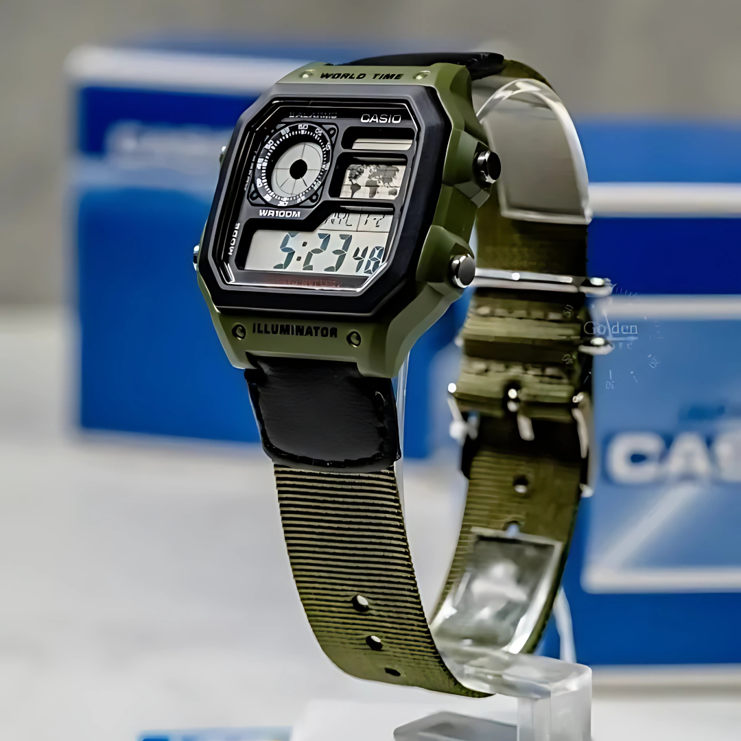 Reloj Militar Táctico - Diseñado para resistir golpes y agua: el reloj que te sigue el ritmo sin rendirse.