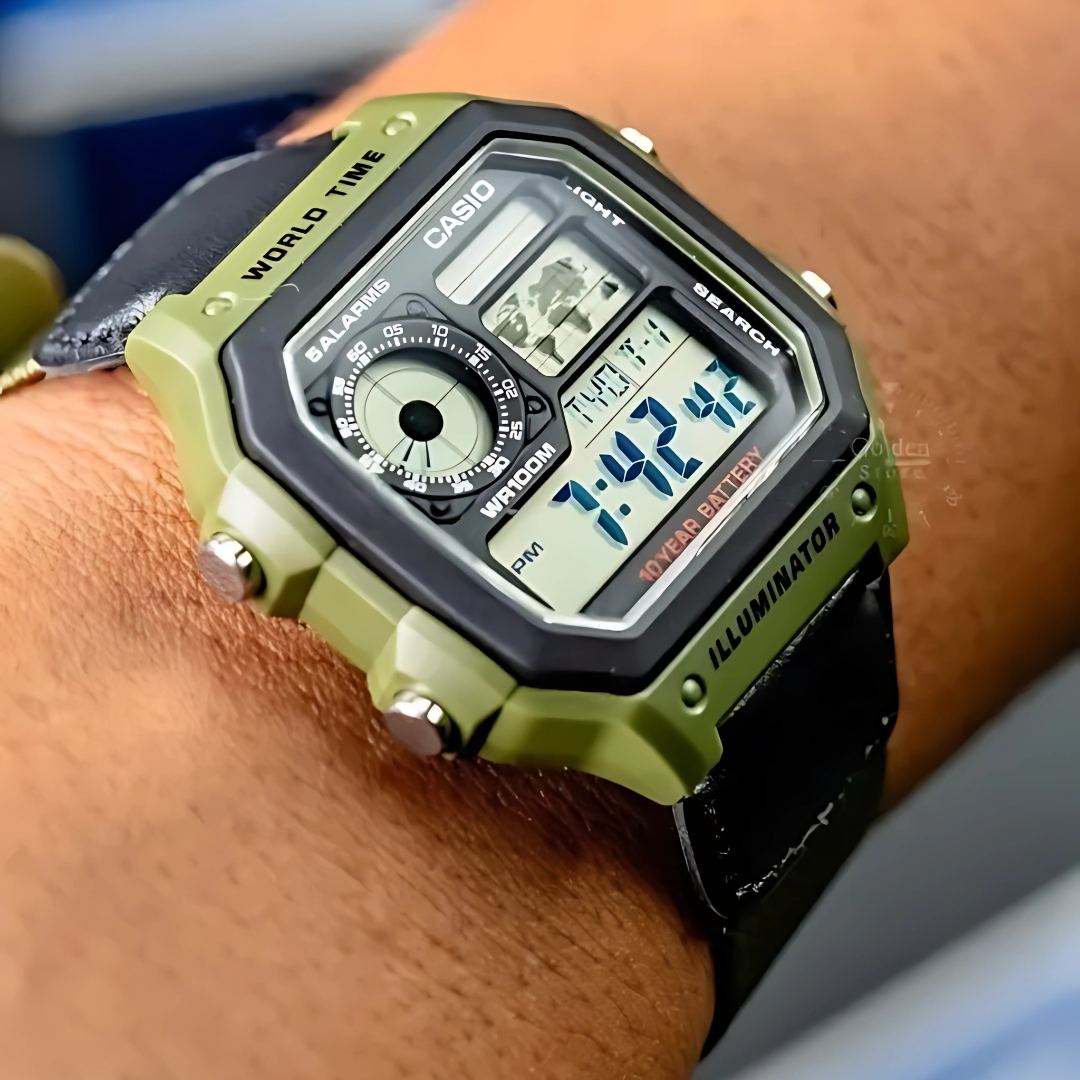 Reloj Militar Táctico - Diseñado para resistir golpes y agua: el reloj que te sigue el ritmo sin rendirse.