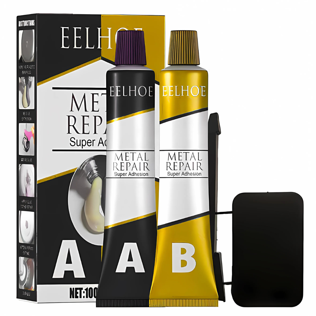 Kit Repara Metal TitanBond - Para uniones metálicas firmes, sin filtraciones ni fallas.