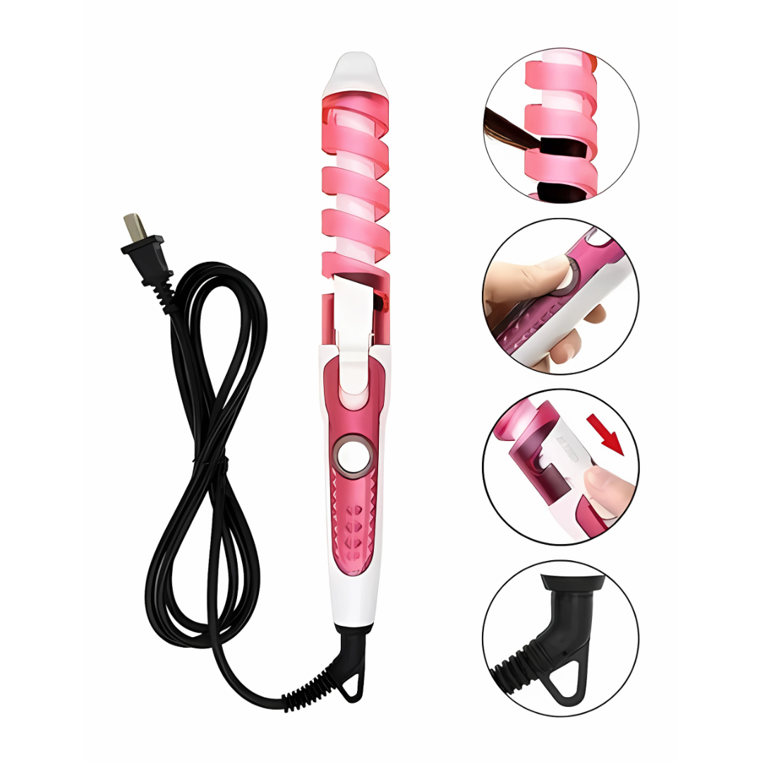 Rizadora SilkCurl Elite™ - Transforma tu look en minutos: volumen, estilo y elegancia sin esfuerzo.