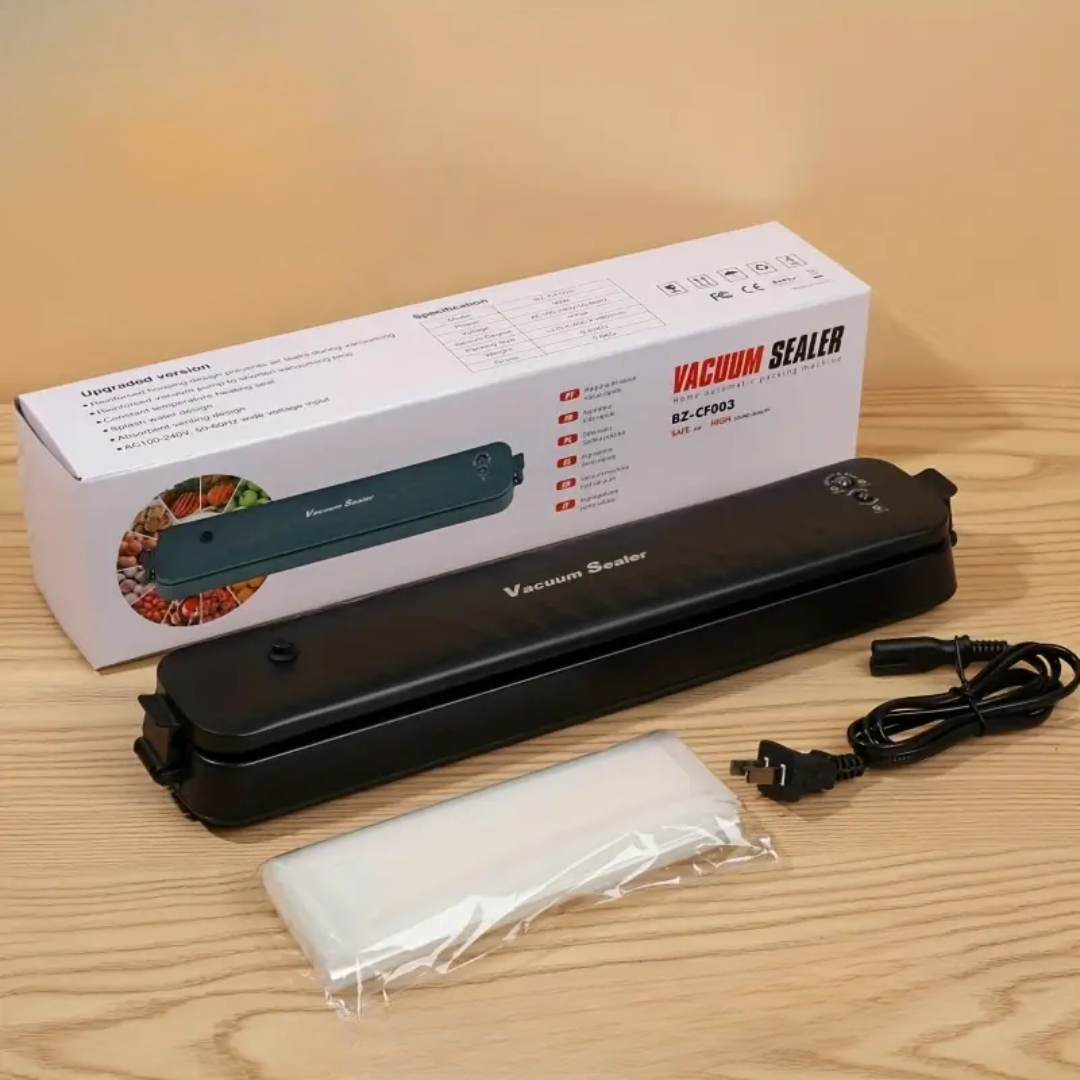 Sellador al vacío AeroSeal Pro - Dile adiós al desperdicio, mantén tu comida fresca por más tiempo.