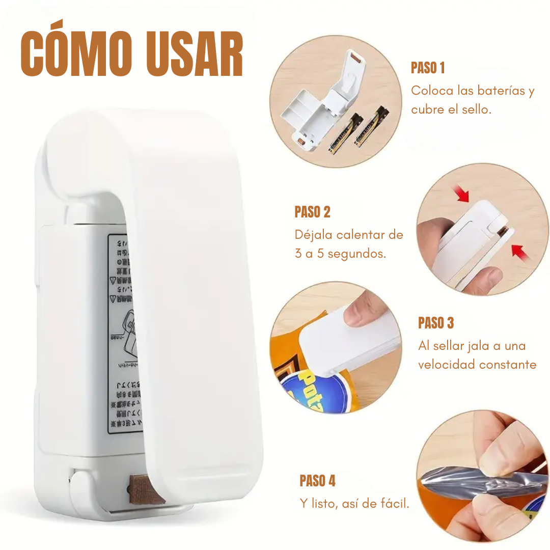 UltraSeal Max Portátil - Sellado profesional al alcance de tu mano