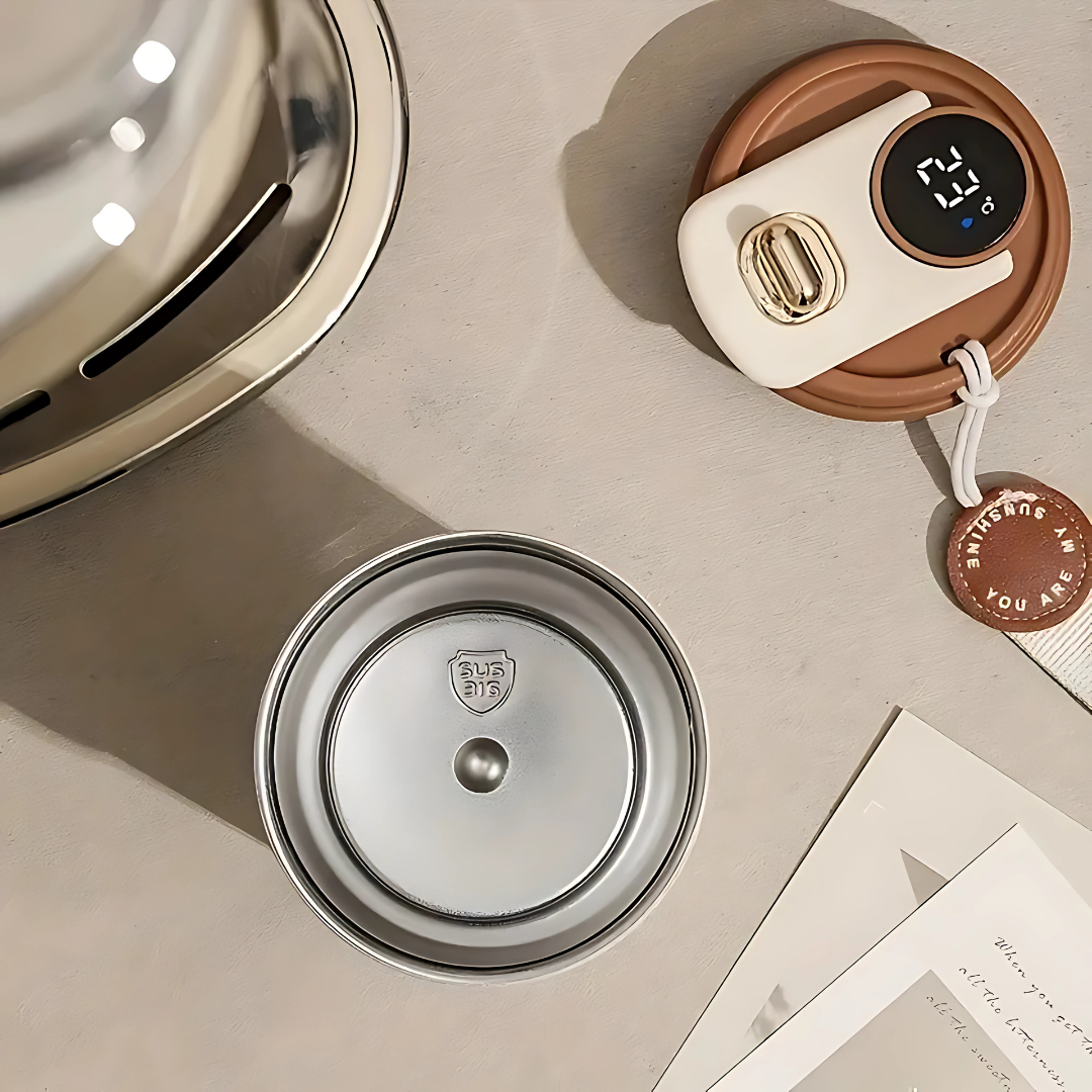 Taza con sensor ThermoPulse™ - Controla el calor de tu café, saborea cada instante como debe ser.