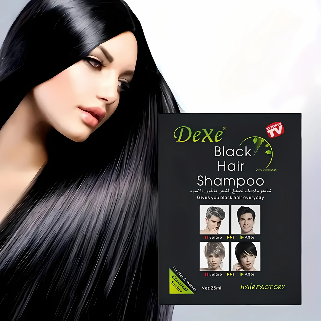 Shampoo EverBlack - Recupera el negro intenso de tu cabello sin complicaciones ni químicos agresivos.