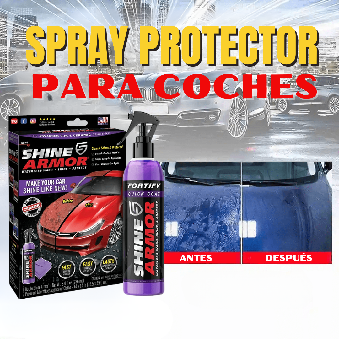 Spray BrightShield - Limpieza, pulido y protección en un solo paso