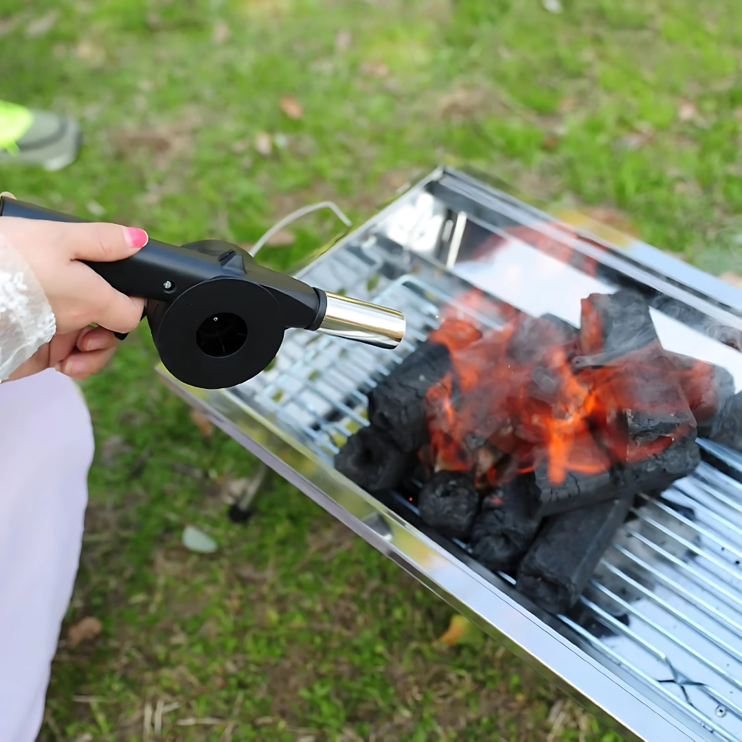 Soplador de Aire Manual Portátil – Enciende el fuego sin esfuerzo
