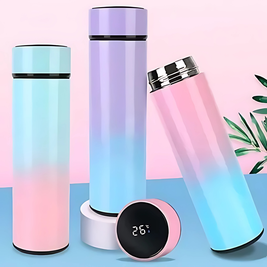 Termo Inteligente – Mantén tu bebida perfecta por horas con estilo