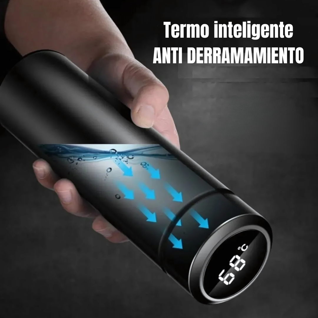 Termo Inteligente – Mantén tu bebida perfecta por horas con estilo