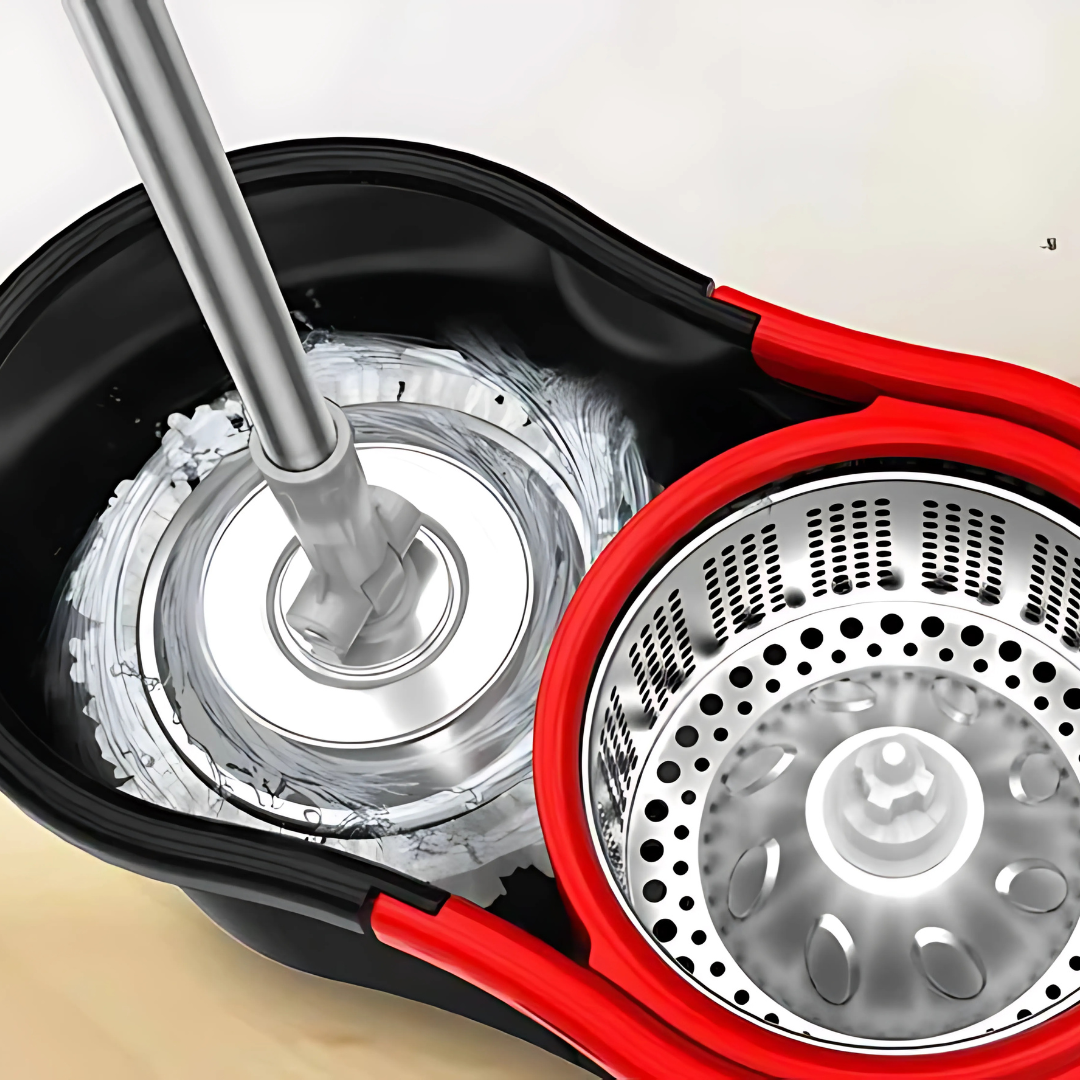 Trapero SwiftSpin Mop™ - Limpieza sin esfuerzo: exprime, gira y brilla en segundos.