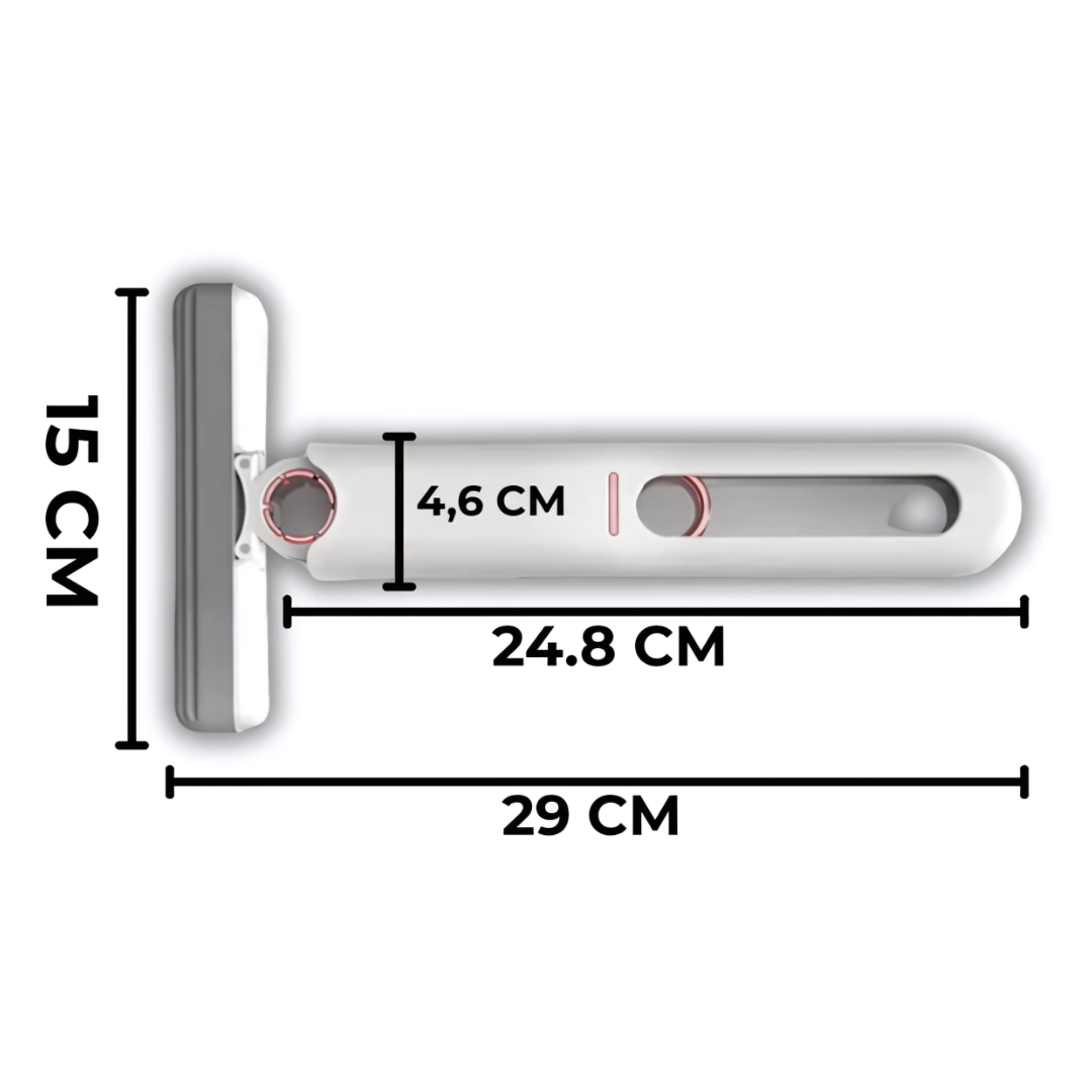 Mini Trapero EasyMop - Gira, escurre y olvida: limpieza sin complicaciones.