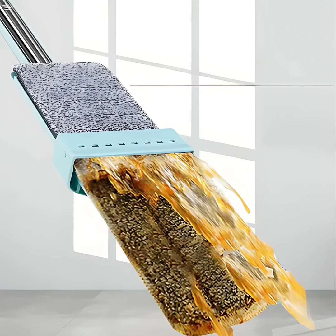 Trapero GlideMop Elite™ - Gira, limpia y seca en segundos: la forma inteligente de cuidar tu hogar.